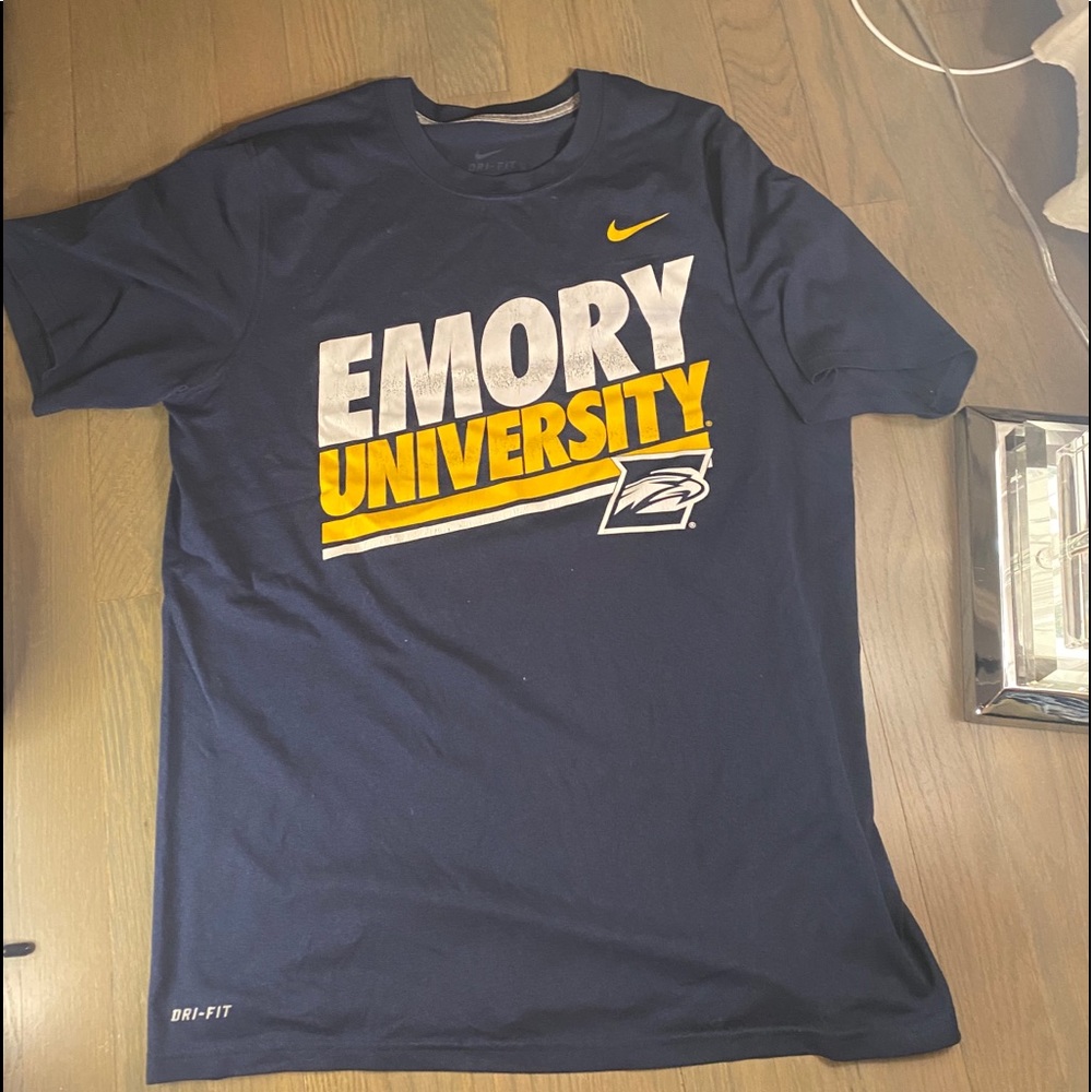 Emory university worn Dri fit tee